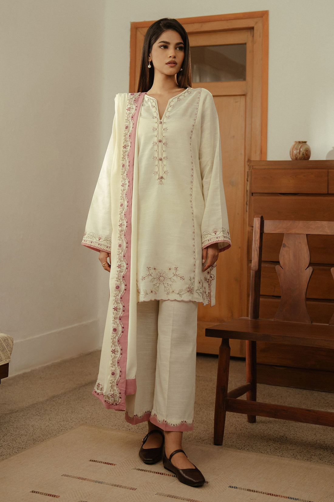 Zara Shahjahan | Pret Wear | ZC-2133 by Zara Shahjahan - Designer Dress - Type: Ladies Clothes - Available at Libayah - 100% Original