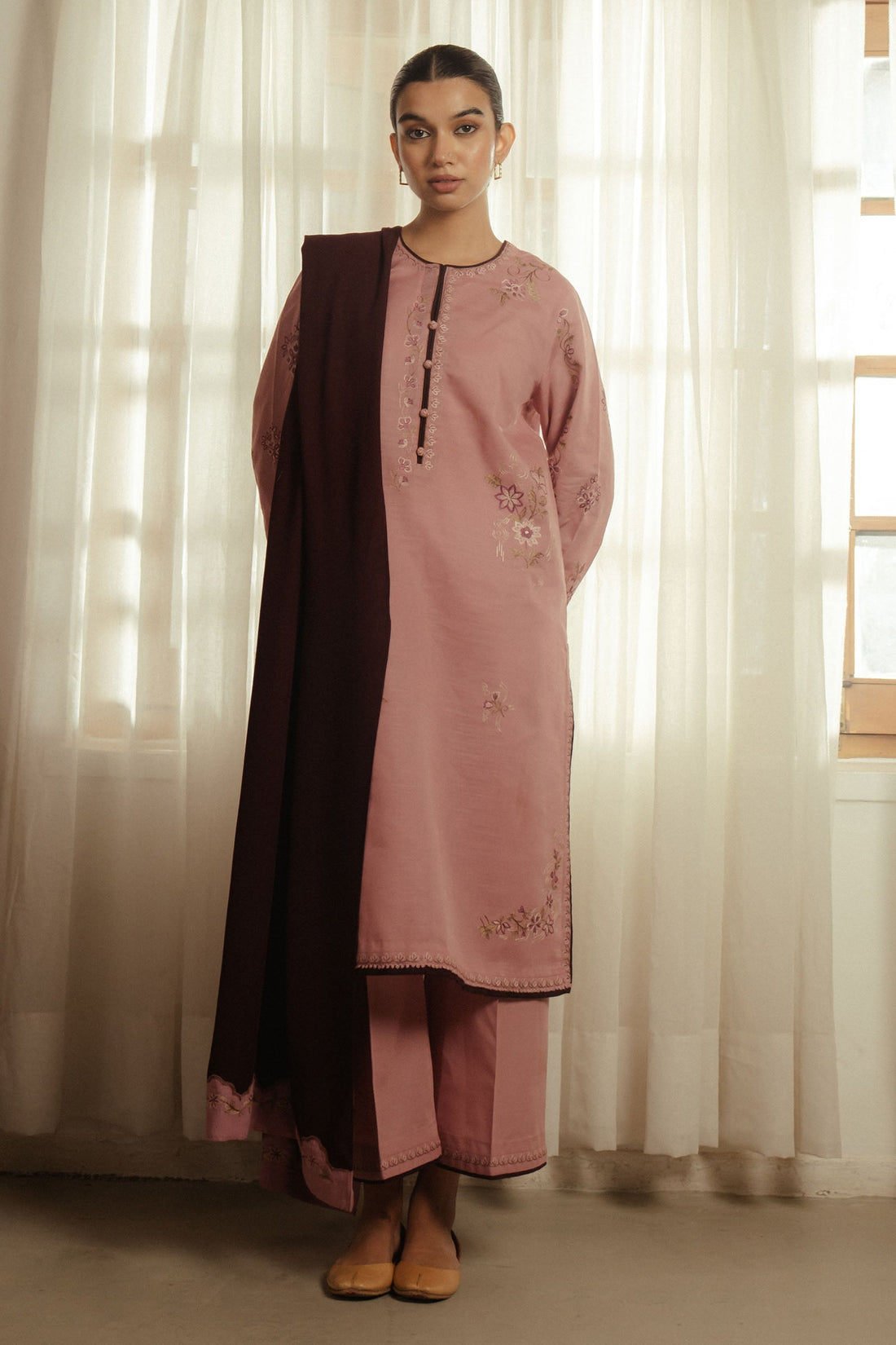 Zara Shahjahan | Pret Wear | ZC-2134 by Zara Shahjahan - Designer Dress - Type: Ladies Clothes - Available at Libayah - 100% Original