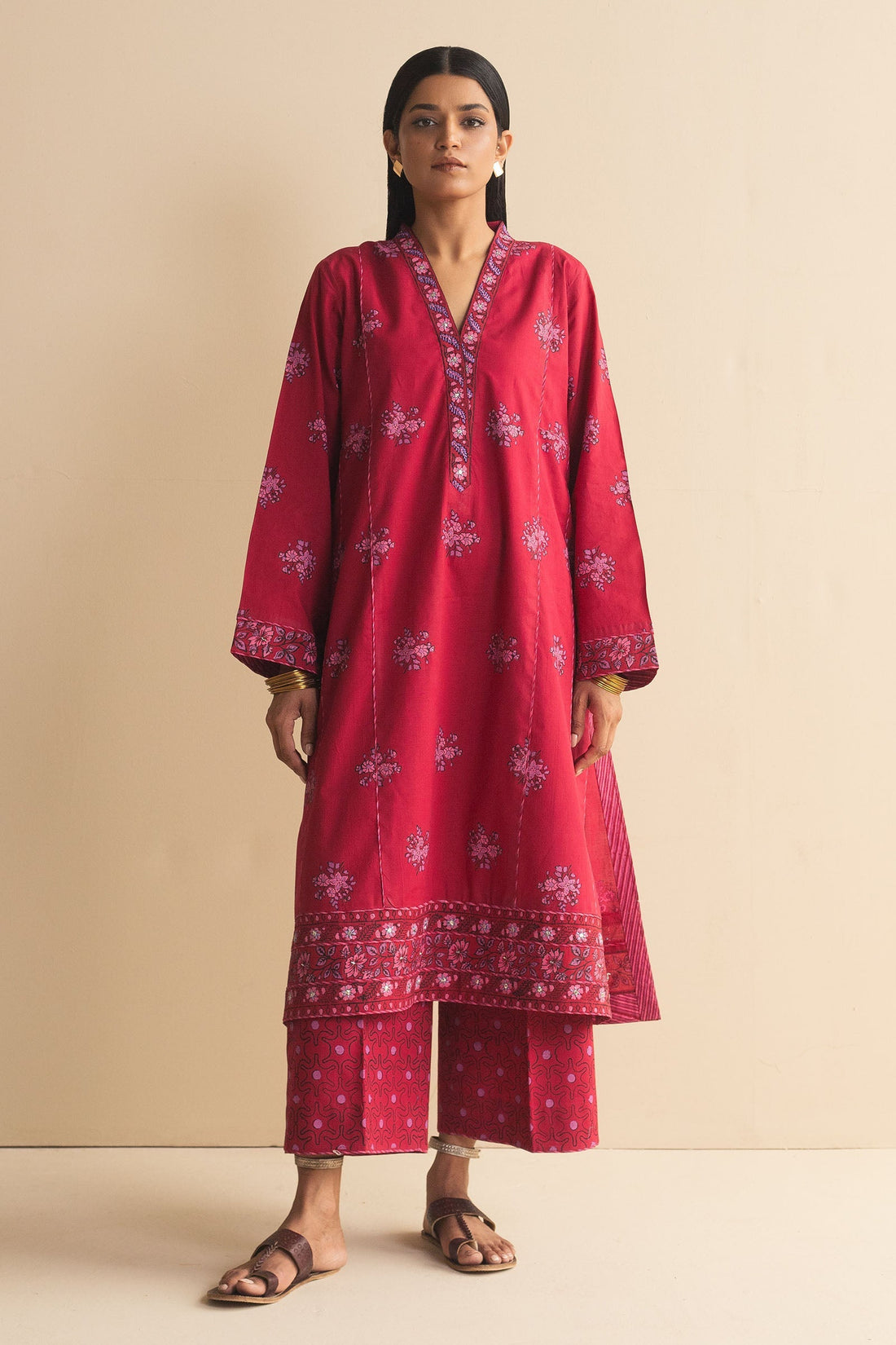 Zara Shahjahan | Handcrafted Suits | ZHC-058 by Zara Shahjahan - Designer Dress - Type: Ladies Clothes - Available at Libayah - 100% Original