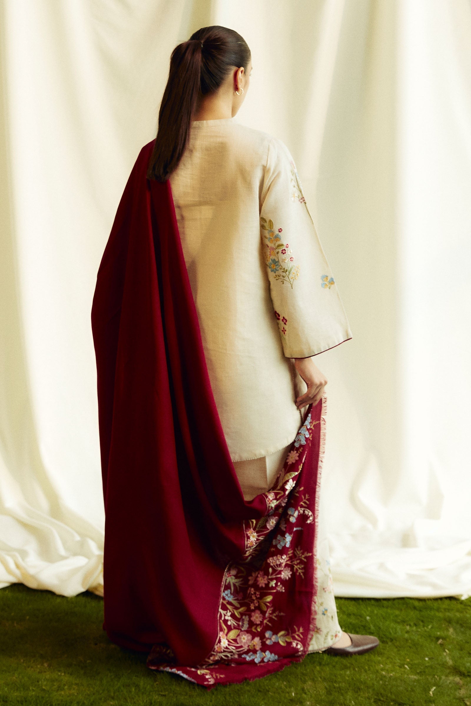 Zara Shahjahan | Coco Winter 24 | Citrine-2B by Zara Shahjahan - Designer Dress - Type: Ladies Clothes - Available at Libayah - 100% Original