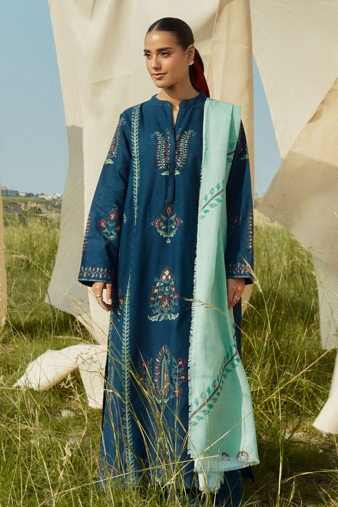 Zara Shahjahan | Coco Winter 24 | Pearl-3A by Zara Shahjahan - Designer Dress - Type: Ladies Clothes - Available at Libayah - 100% Original