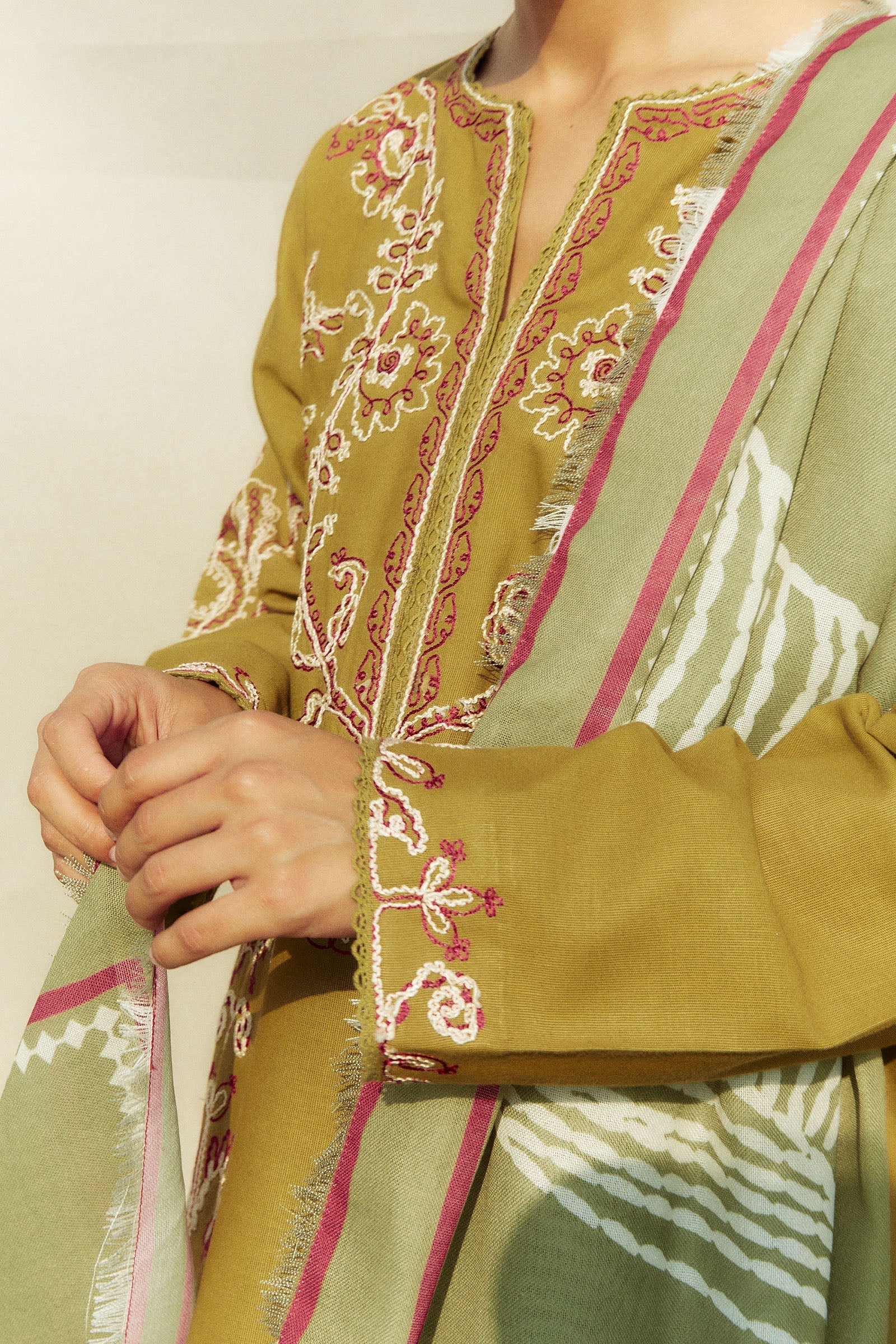 Zara Shahjahan | Coco Winter 24 | Peridot-5A by Zara Shahjahan - Designer Dress - Type: Ladies Clothes - Available at Libayah - 100% Original