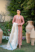 Wahaj M Khan | Pari Collection | Mocha Sheesha Pari Outfit by Wahaj M Khan - Designer Dress  - Type : Ladies Clothes - Available at Libayah - 100% Original 