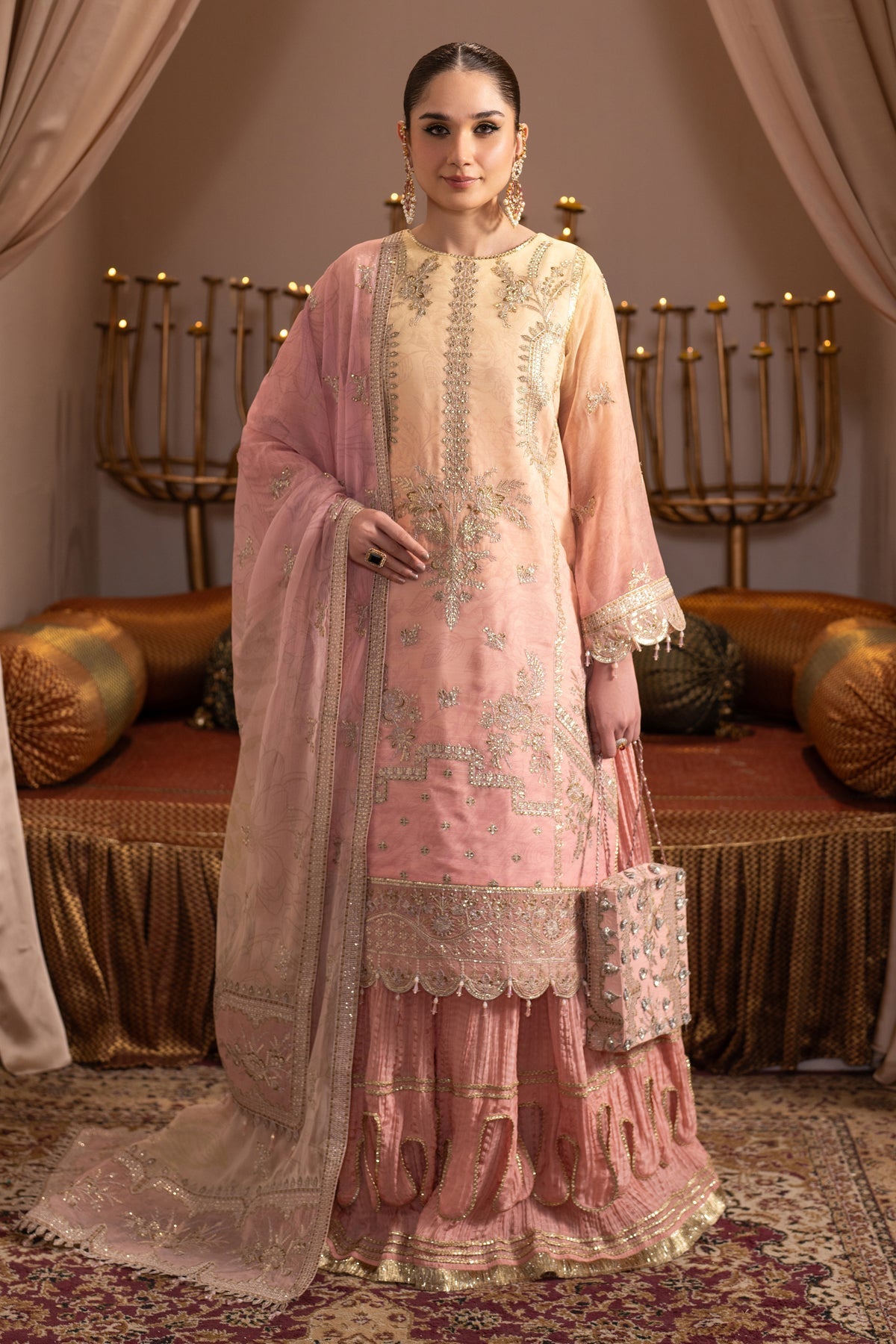 Alizeh | Jhalak Formals | AF-JHLK-03-ZAFIRA by Alizeh - Designer Dress - Type: Ladies Clothes - Available at Libayah - 100% Original