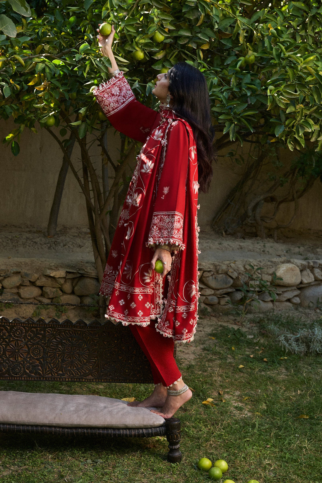 Zaha | Winter 2024 |  DILARA (ZW24-02) by Zaha - Designer Dress - Type: Ladies Clothes - Available at Libayah - 100% Original