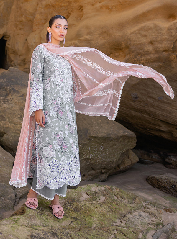 Zainab chottani | Luxury Chikankari 24 | LANA - 10A by Zainab Chottani - Designer Dress - Type: Ladies Clothes - Available at Libayah - 100% Original