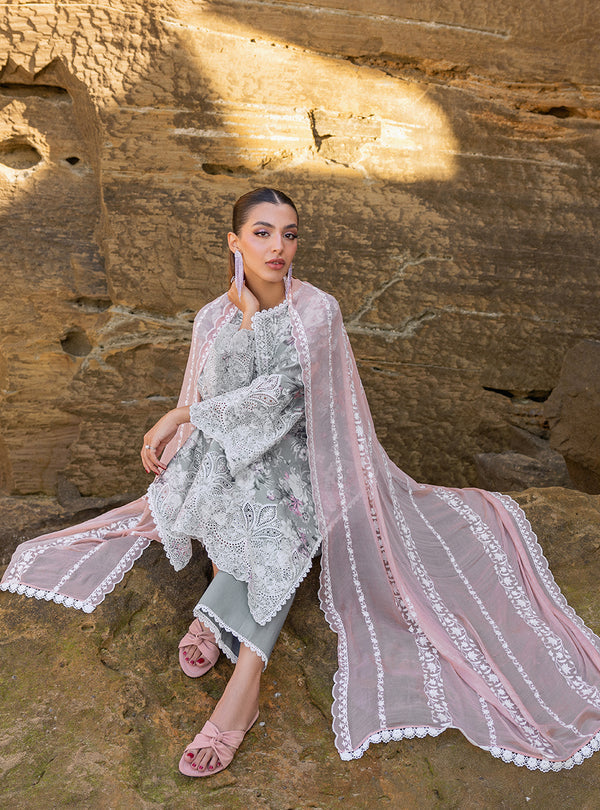 Zainab chottani | Luxury Chikankari 24 | LANA - 10A by Zainab Chottani - Designer Dress - Type: Ladies Clothes - Available at Libayah - 100% Original