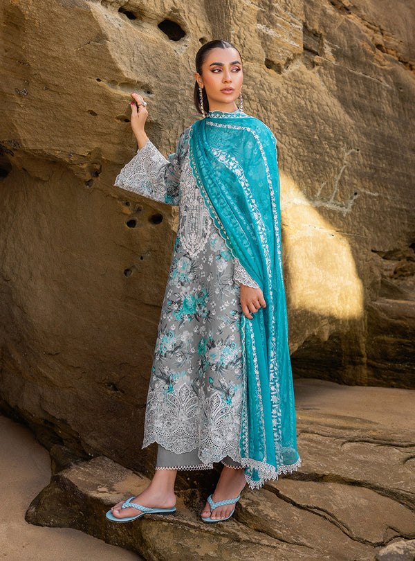 Zainab chottani | Luxury Chikankari 24 | LANA - 10B by Zainab Chottani - Designer Dress - Type: Ladies Clothes - Available at Libayah - 100% Original