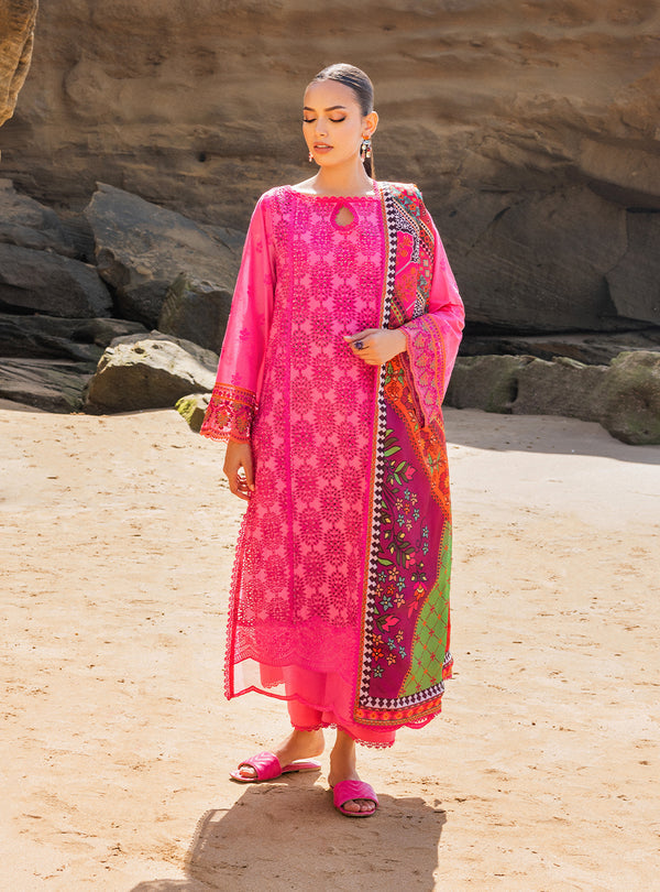Zainab chottani | Luxury Chikankari 24 | LAALI - 6A by Zainab Chottani - Designer Dress - Type: Ladies Clothes - Available at Libayah - 100% Original