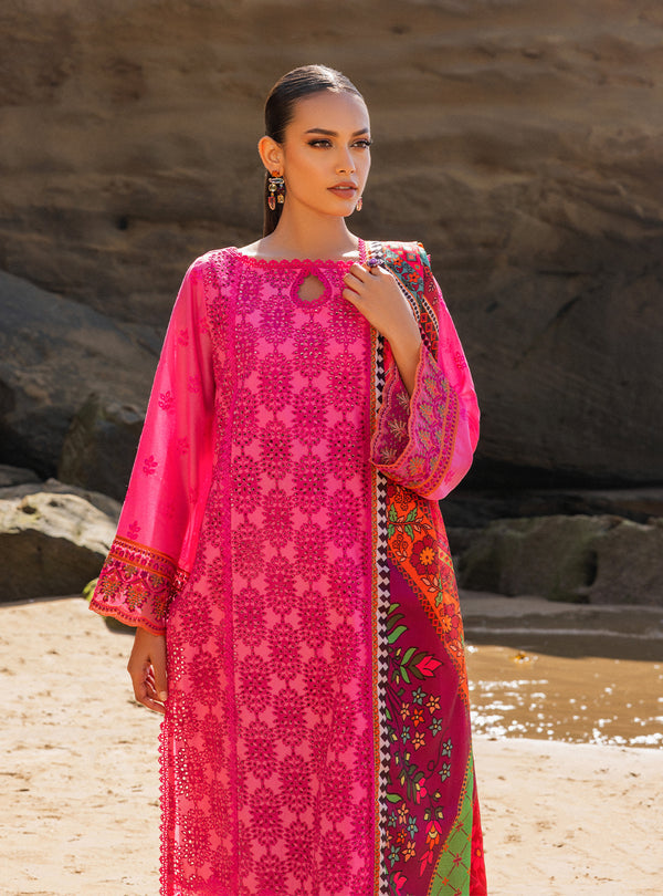 Zainab chottani | Luxury Chikankari 24 | LAALI - 6A by Zainab Chottani - Designer Dress - Type: Ladies Clothes - Available at Libayah - 100% Original