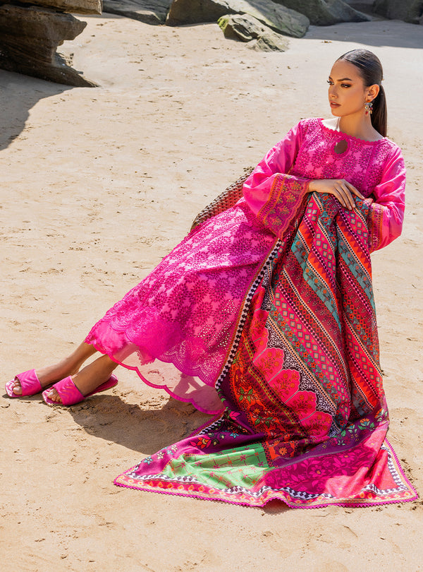 Zainab chottani | Luxury Chikankari 24 | LAALI - 6A by Zainab Chottani - Designer Dress - Type: Ladies Clothes - Available at Libayah - 100% Original