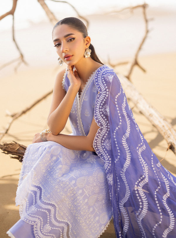 Zainab chottani | Luxury Chikankari 24 | AMYRA - 8A by Zainab Chottani - Designer Dress - Type: Ladies Clothes - Available at Libayah - 100% Original