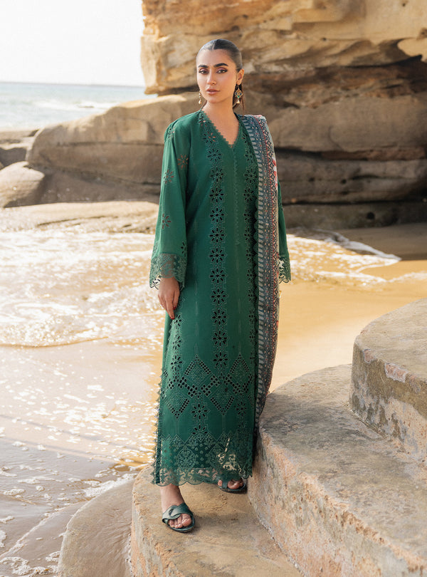 Zainab chottani | Luxury Chikankari 24 | AYSEL - 1A by Zainab Chottani - Designer Dress - Type: Ladies Clothes - Available at Libayah - 100% Original