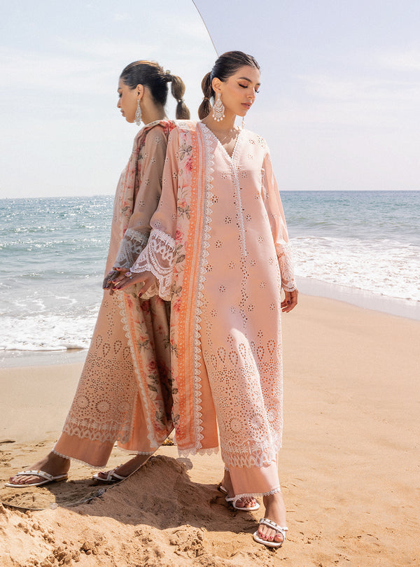 Zainab chottani | Luxury Chikankari 24 | NORA - 2A by Zainab Chottani - Designer Dress - Type: Ladies Clothes - Available at Libayah - 100% Original