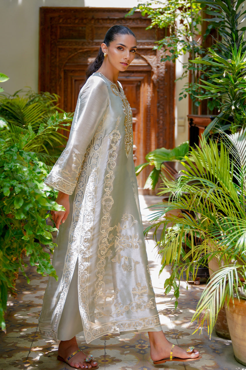 Sania Maskatiya | Inaya Formals | Zamin by Sania Maskatiya - Designer Dress - Type: Ladies Clothes - Available at Libayah - 100% Original