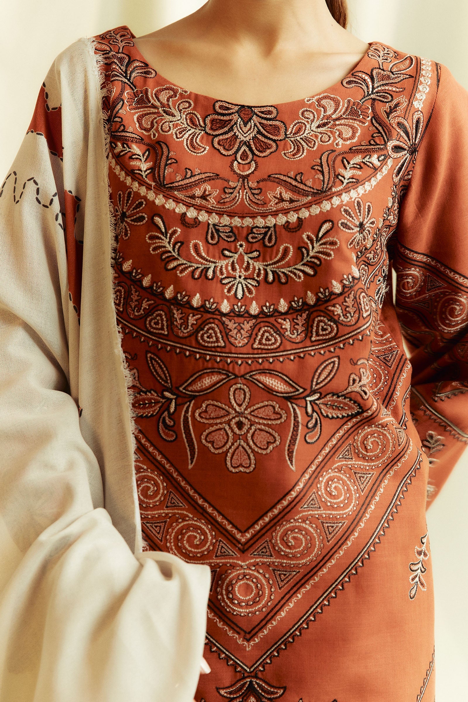 Zara Shahjahan | Coco Winter 24 | Topaz-4B by Zara Shahjahan - Designer Dress - Type: Ladies Clothes - Available at Libayah - 100% Original