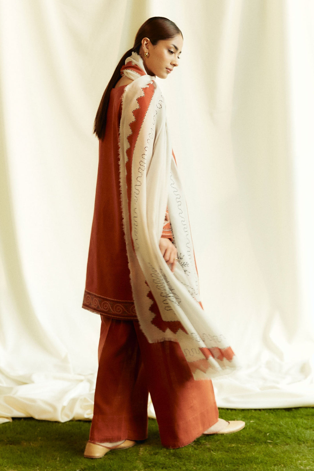 Zara Shahjahan | Coco Winter 24 | Topaz-4B by Zara Shahjahan - Designer Dress - Type: Ladies Clothes - Available at Libayah - 100% Original