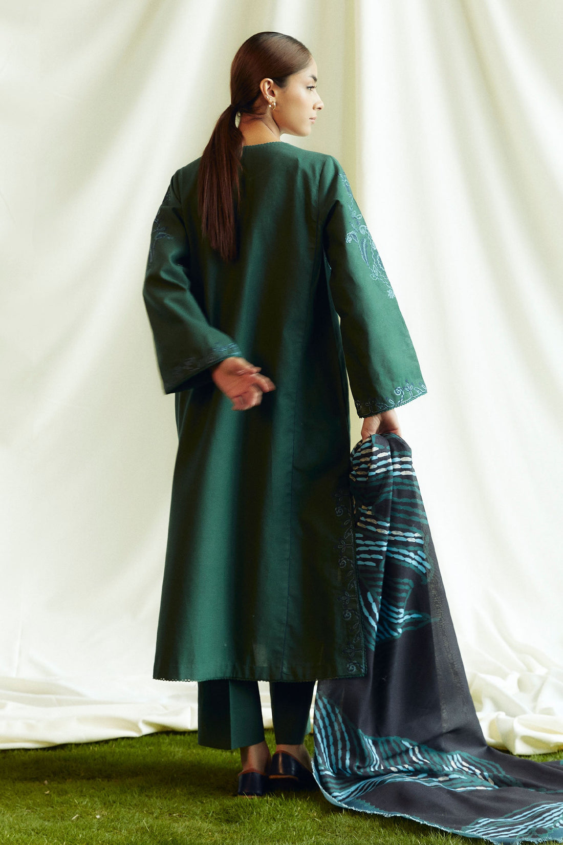 Zara Shahjahan | Coco Winter 24 | Peridot-5B by Zara Shahjahan - Designer Dress - Type: Ladies Clothes - Available at Libayah - 100% Original