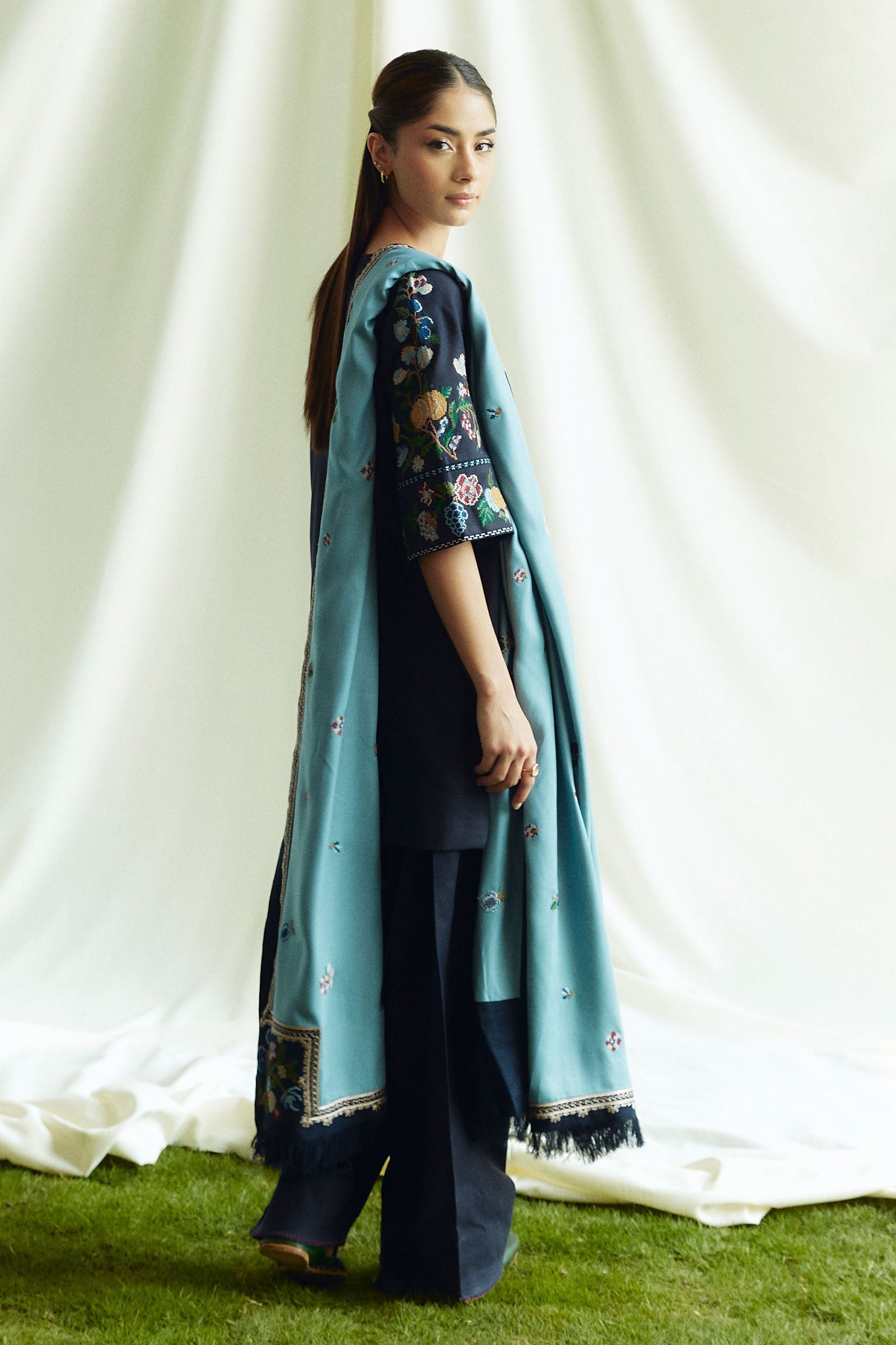 Zara Shahjahan | Coco Winter 24 | Onyx-7B by Zara Shahjahan - Designer Dress - Type: Ladies Clothes - Available at Libayah - 100% Original