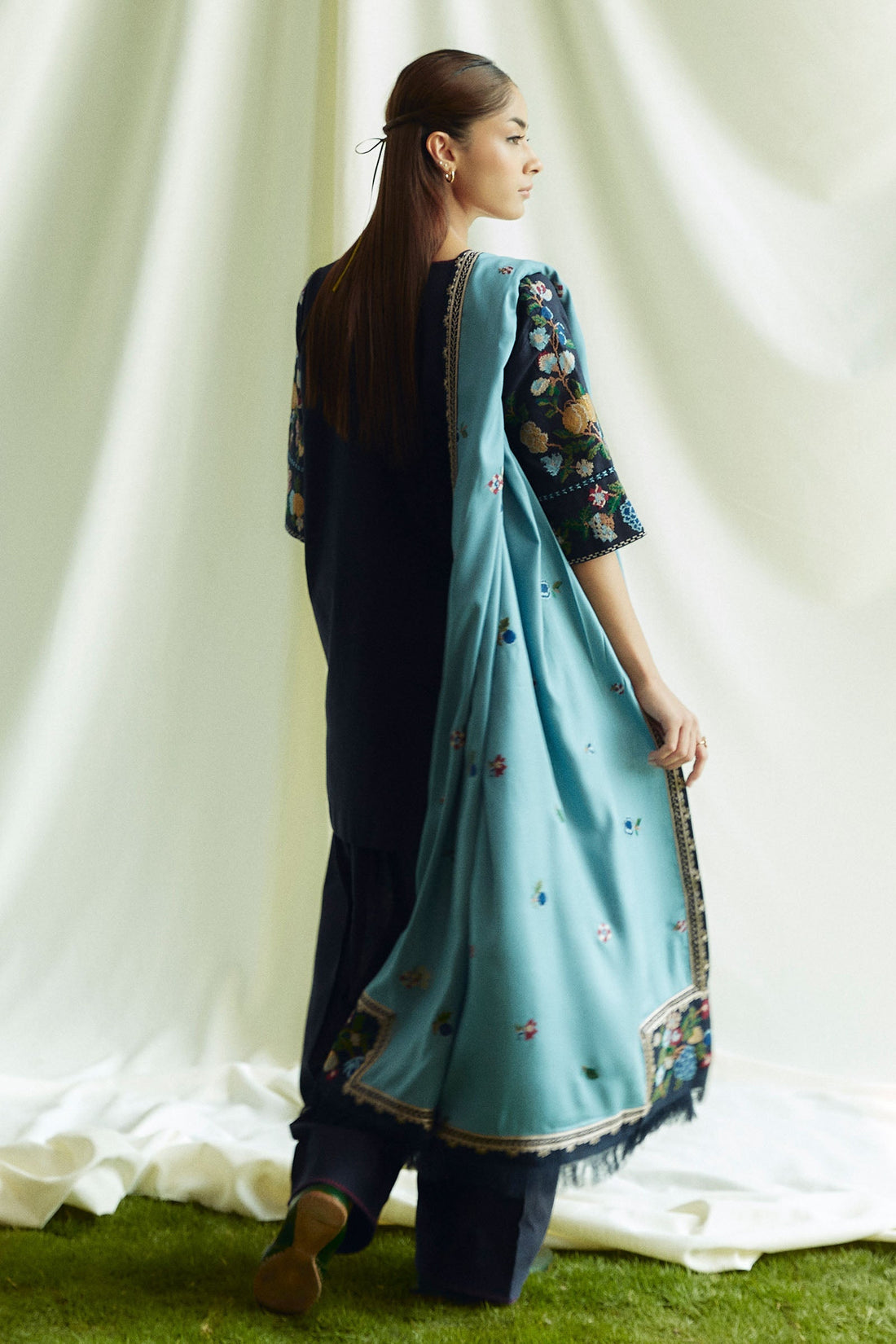 Zara Shahjahan | Coco Winter 24 | Onyx-7B by Zara Shahjahan - Designer Dress - Type: Ladies Clothes - Available at Libayah - 100% Original