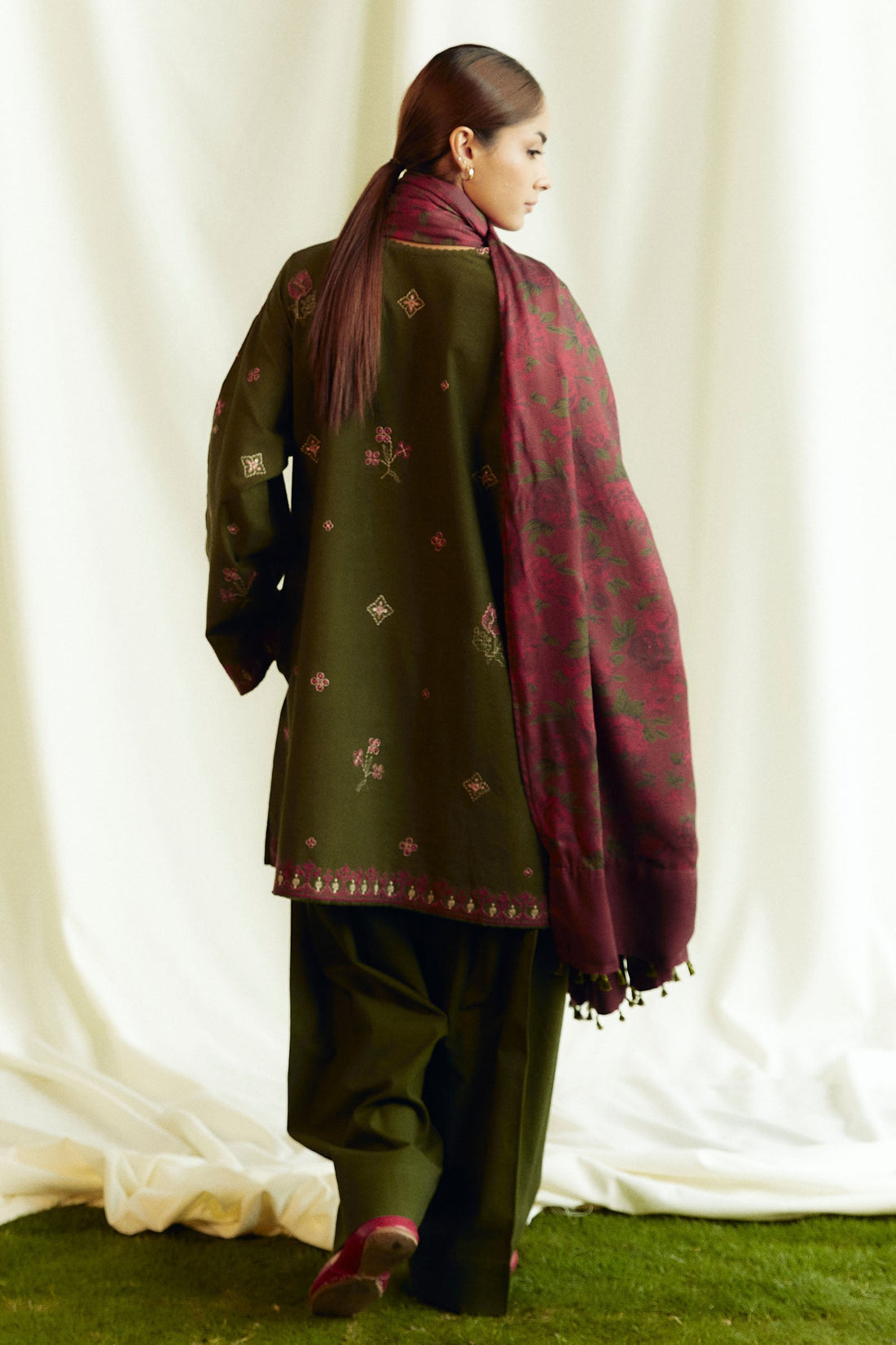 Zara Shahjahan | Coco Winter 24 | Amethyst-8B by Zara Shahjahan - Designer Dress - Type: Ladies Clothes - Available at Libayah - 100% Original