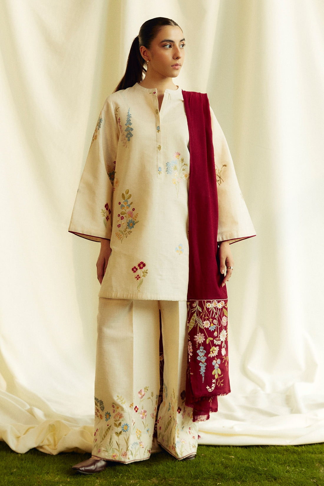 Zara Shahjahan | Coco Winter 24 | Citrine-2B by Zara Shahjahan - Designer Dress - Type: Ladies Clothes - Available at Libayah - 100% Original