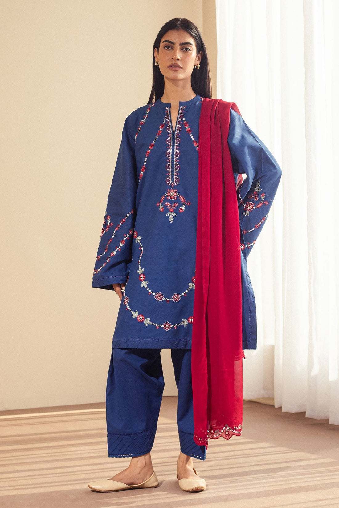Zara Shahjahan | Pret Wear | CR25P0105 by Zara Shahjahan - Designer Dress - Type: Ladies Clothes - Available at Libayah - 100% Original