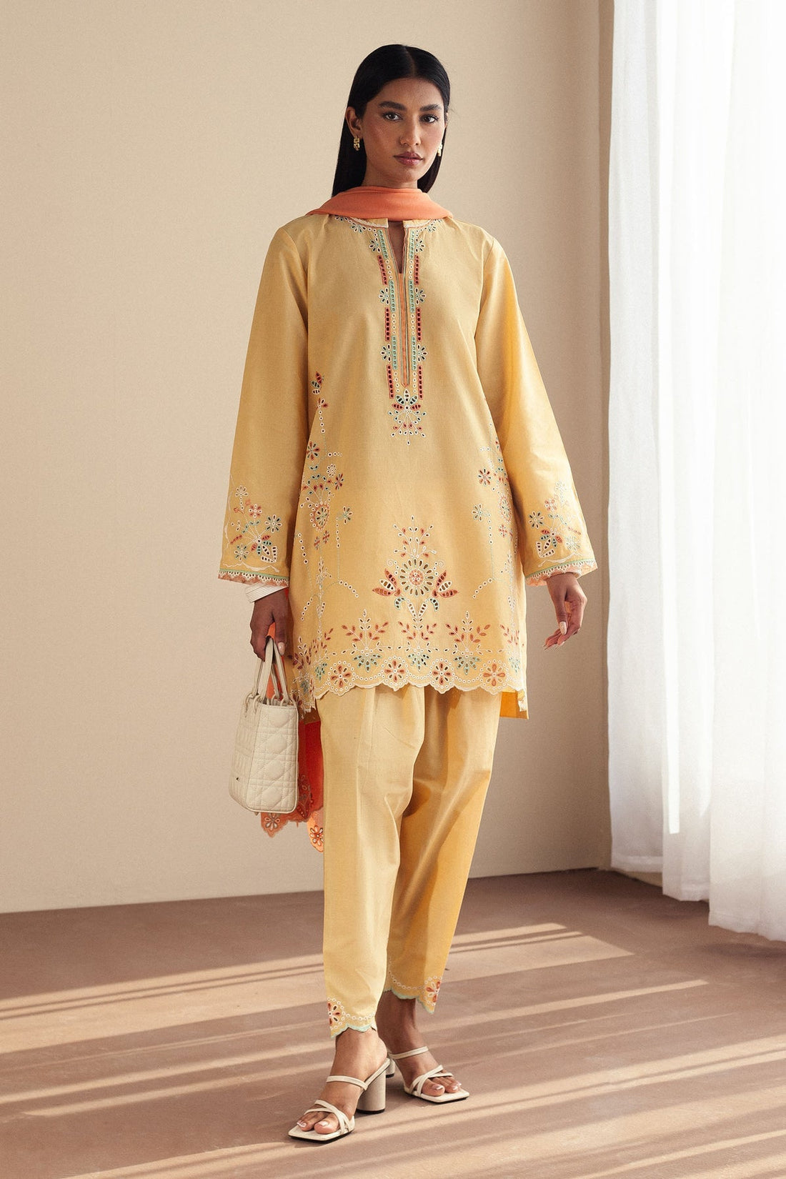 Zara Shahjahan | Pret Wear | CR25P0109 by Zara Shahjahan - Designer Dress - Type: Ladies Clothes - Available at Libayah - 100% Original