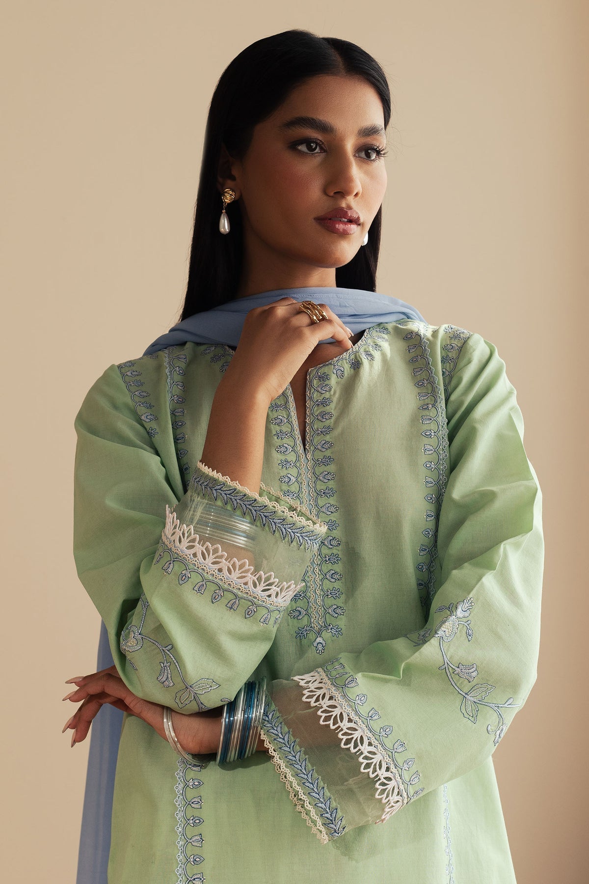 Zara Shahjahan | Pret Wear | CR25P0110 by Zara Shahjahan - Designer Dress - Type: Ladies Clothes - Available at Libayah - 100% Original