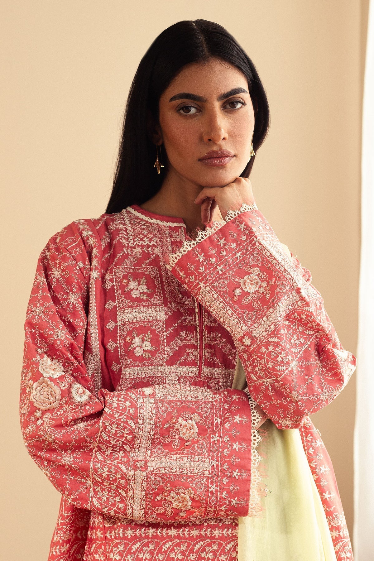 Zara Shahjahan | Pret Wear | CR25P0211 by Zara Shahjahan - Designer Dress - Type: Ladies Clothes - Available at Libayah - 100% Original