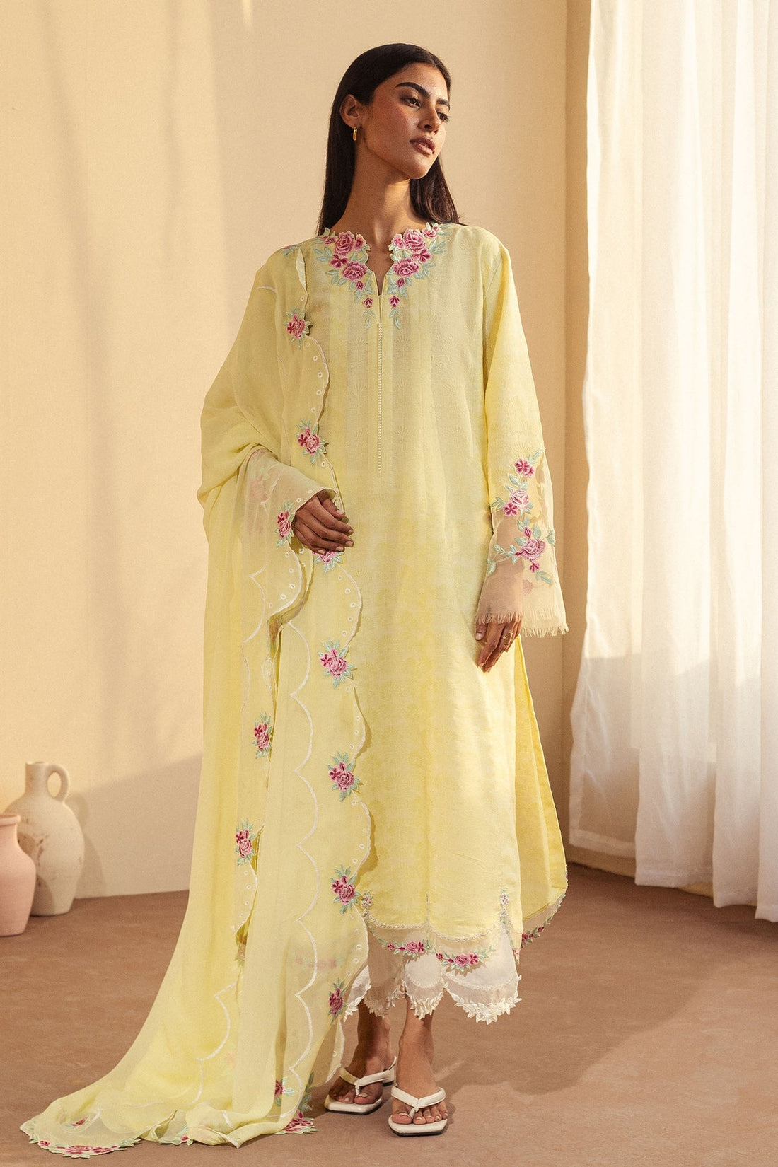 Zara Shahjahan | Pret Wear | CR25P0226 by Zara Shahjahan - Designer Dress - Type: Ladies Clothes - Available at Libayah - 100% Original