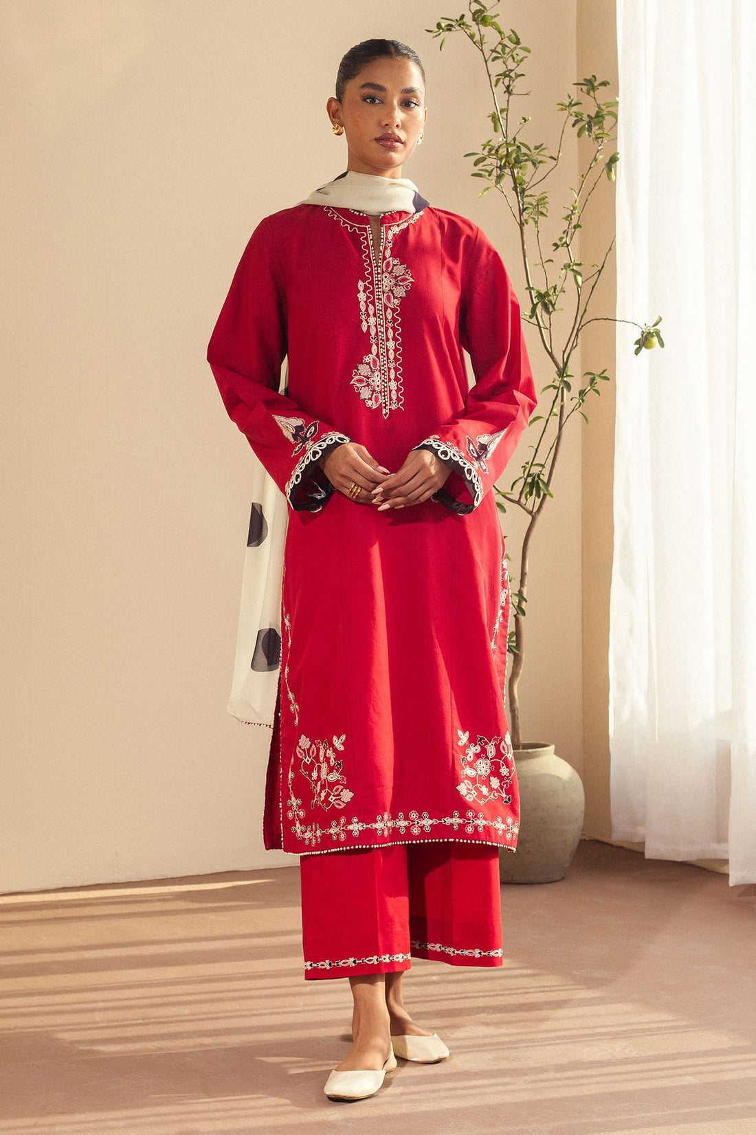 Zara Shahjahan | Pret Wear | CR25P0103 by Zara Shahjahan - Designer Dress - Type: Ladies Clothes - Available at Libayah - 100% Original