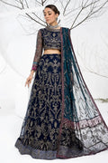 Zarif | LA CELESTE LUXURY Formals | ZLC 01 BLUEBERRY by Zarif - Designer Dress - Type: Ladies Clothes - Available at Libayah - 100% Original