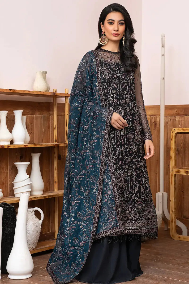Zarif | Meeral Formals | ZLM 02 ZIMMEL by Zarif - Designer Dress - Type: Ladies Clothes - Available at Libayah - 100% Original