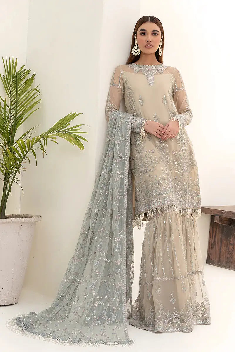 Zarif | Nazneen Formals | ZN 04 MOON LIGHT by Zarif - Designer Dress - Type: Ladies Clothes - Available at Libayah - 100% Original