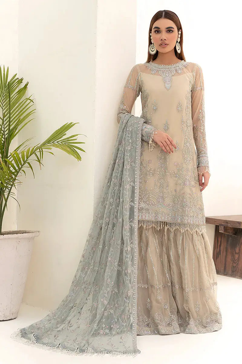 Zarif | Nazneen Formals | ZN 04 MOON LIGHT by Zarif - Designer Dress - Type: Ladies Clothes - Available at Libayah - 100% Original