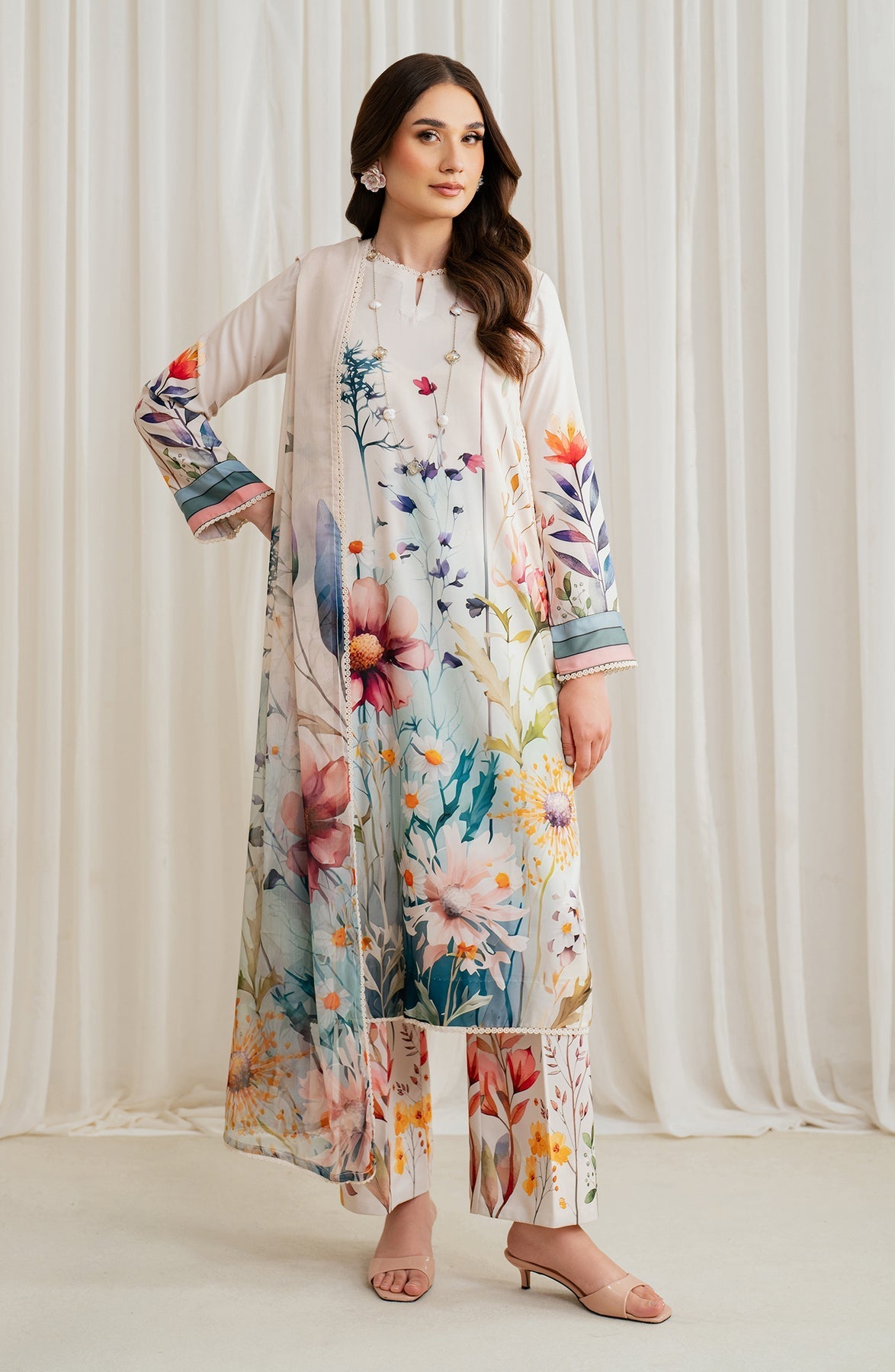 Zarif | Prints 24 |  ZGS 07 EZRAH by Zarif - Designer Dress - Type: Ladies Clothes - Available at Libayah - 100% Original