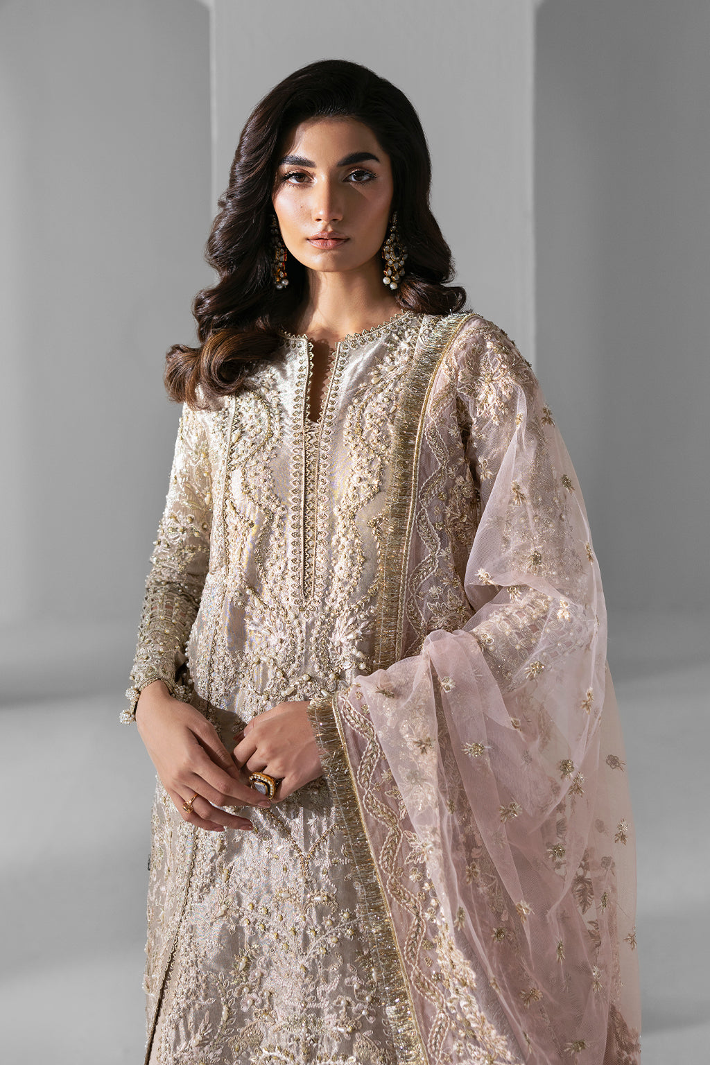 Zarposh | Seraphine Wedding Formals | Ember by Zarposh - Designer Dress - Type: Ladies Clothes - Available at Libayah - 100% Original