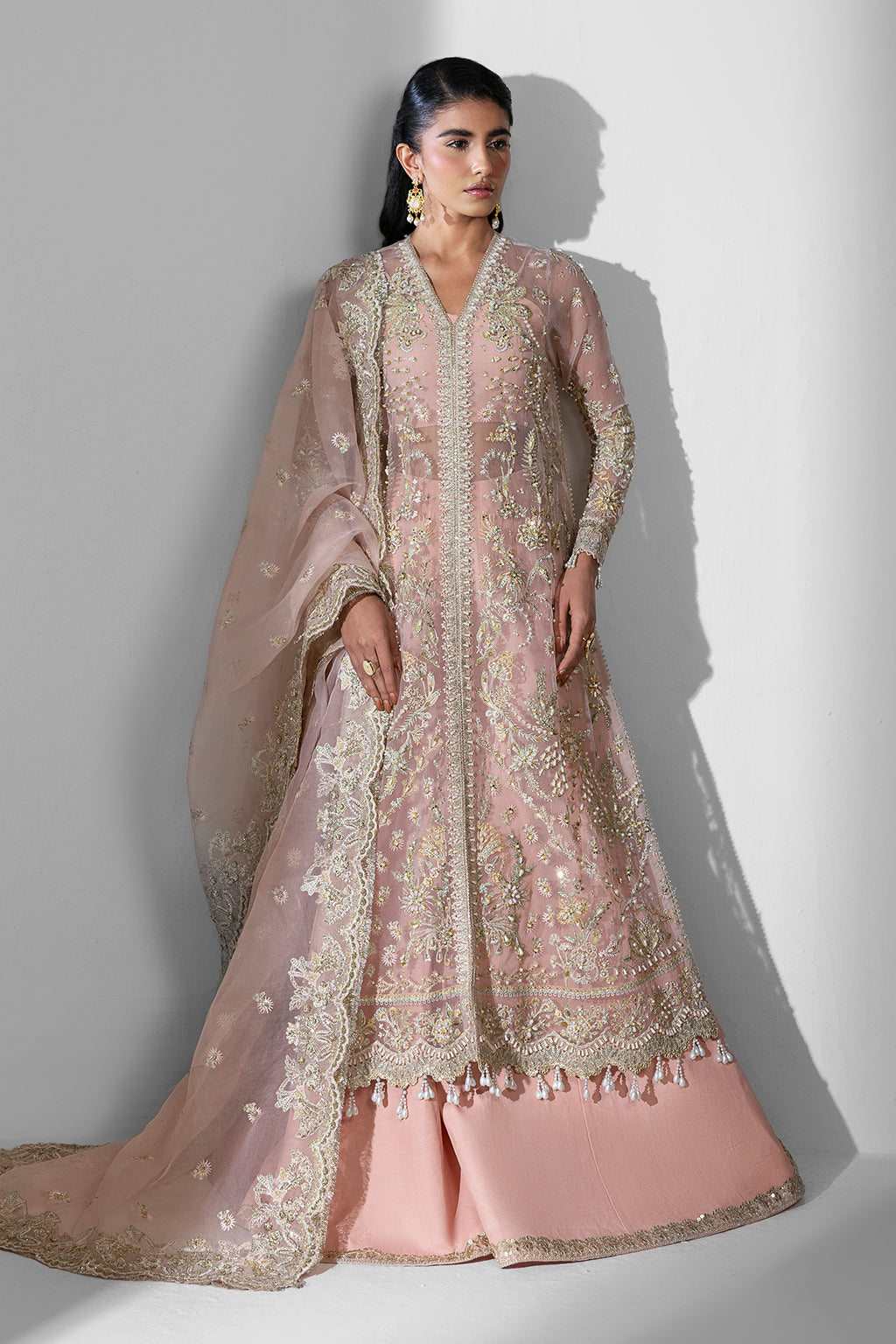 Zarposh | Seraphine Wedding Formals | Aura by Zarposh - Designer Dress - Type: Ladies Clothes - Available at Libayah - 100% Original
