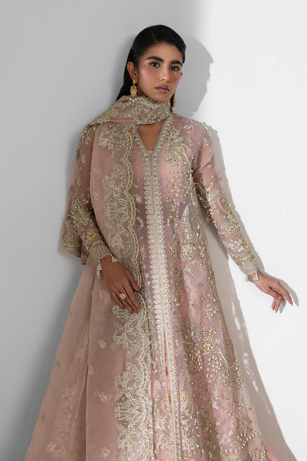 Zarposh | Seraphine Wedding Formals | Aura by Zarposh - Designer Dress - Type: Ladies Clothes - Available at Libayah - 100% Original