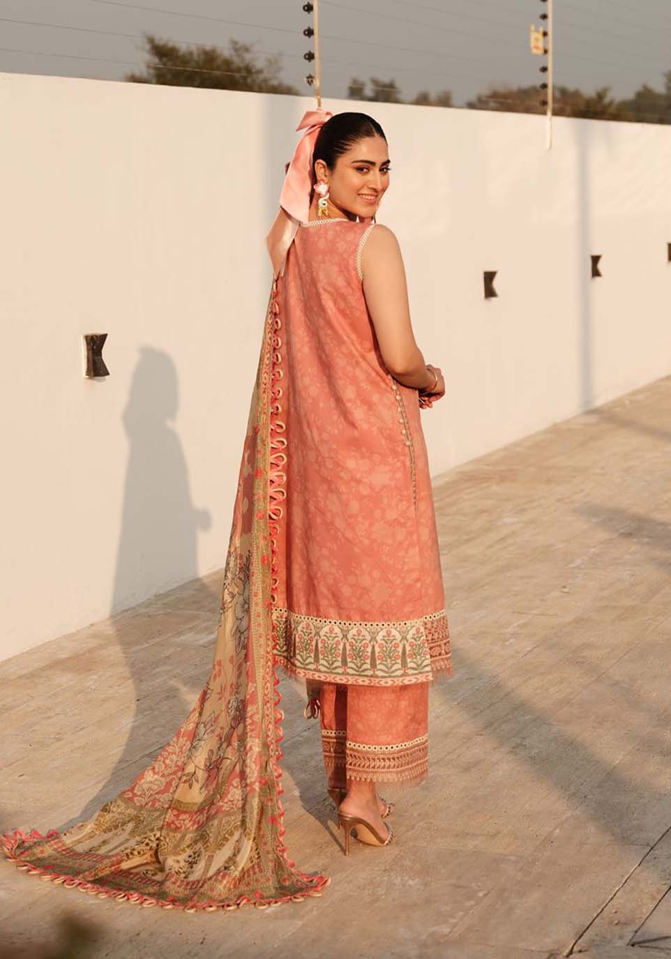 Zarqash | Luxe Lawn 24 | ZQ 4 by Zarqash - Designer Dress - Type: Ladies Clothes - Available at Libayah - 100% Original