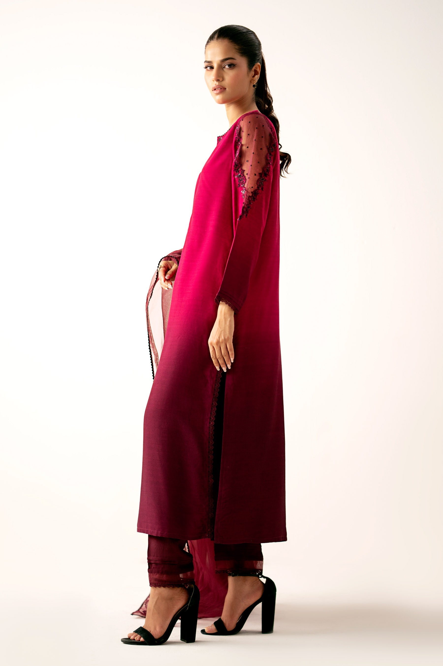 Zeen | Winter Collection | Raw Silk 15 by Zeen - Designer Dress - Type: Ladies Clothes - Available at Libayah - 100% Original