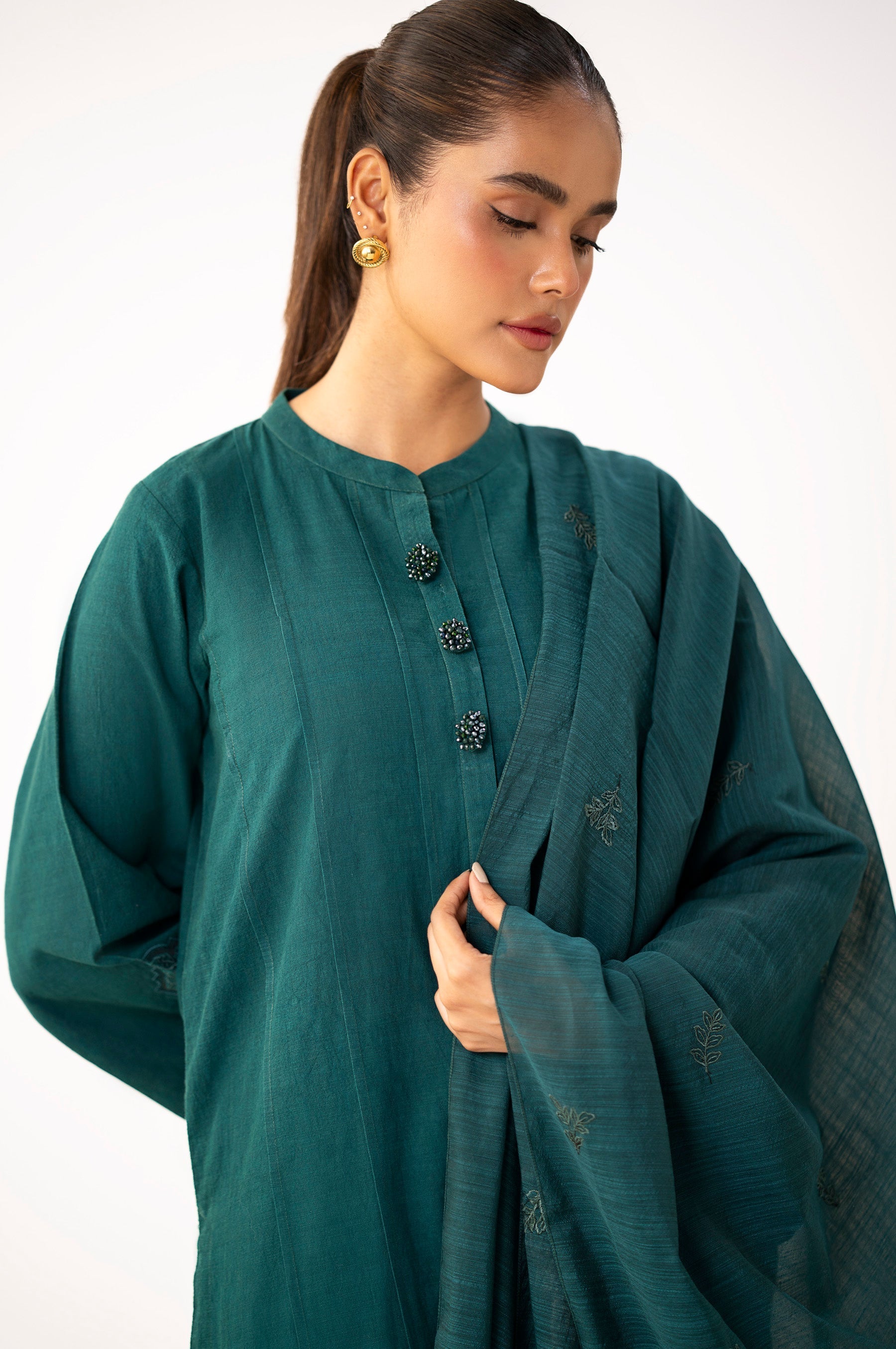 Zeen | Winter Collection | Slub 19 by Zeen - Designer Dress - Type: Ladies Clothes - Available at Libayah - 100% Original