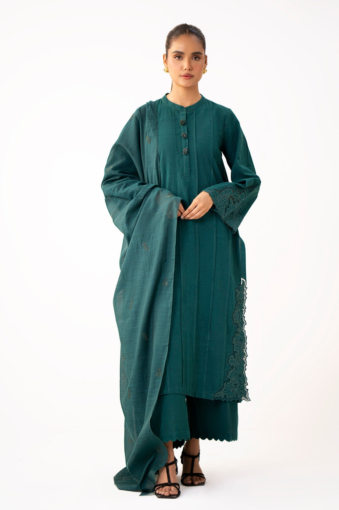 Zeen | Winter Collection | Slub 19 by Zeen - Designer Dress - Type: Ladies Clothes - Available at Libayah - 100% Original