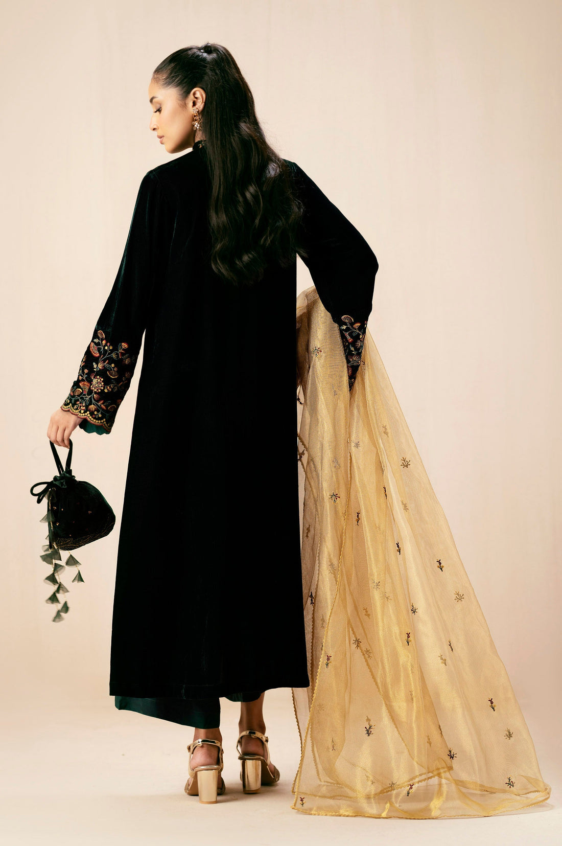 Zeen | Winter Collection | Velvet 14 by Zeen - Designer Dress - Type: Ladies Clothes - Available at Libayah - 100% Original