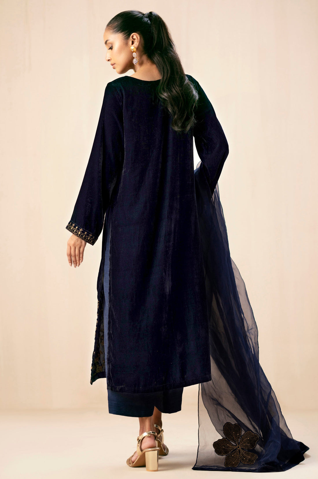 Zeen | Winter Collection | Velvet 13 by Zeen - Designer Dress - Type: Ladies Clothes - Available at Libayah - 100% Original