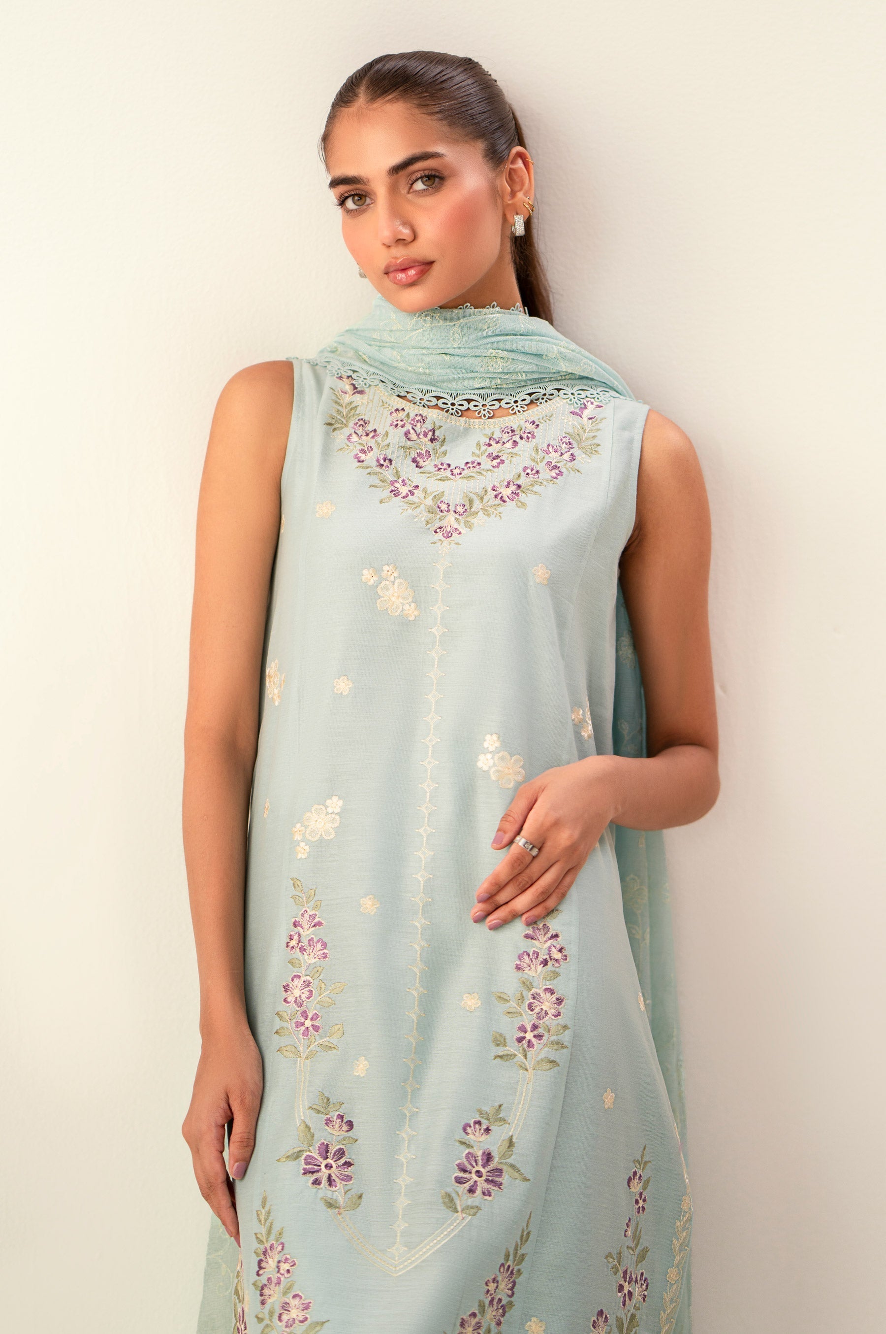 Zeen | Winter Collection | Cotton Net 36 by Zeen - Designer Dress - Type: Ladies Clothes - Available at Libayah - 100% Original