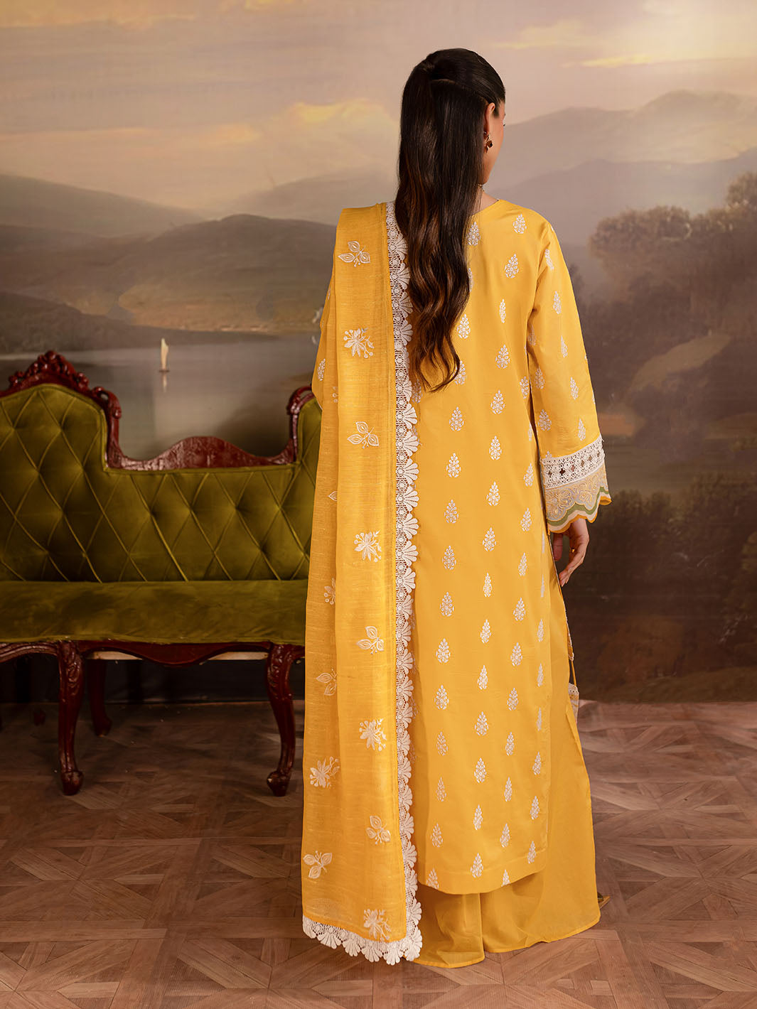 Mahnur | Twilight Luxury Lawn 25 | ZENIA by Mahnur - Designer Dress - Type: Ladies Clothes - Available at Libayah - 100% Original