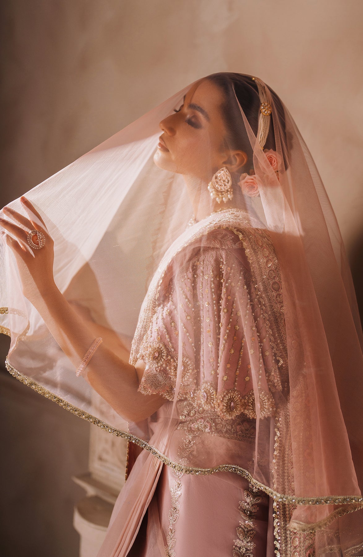 Zevk | Malika Jaan Bridals |  MALLIKA JAAN by Zevk - Designer Dress - Type: Ladies Clothes - Available at Libayah - 100% Original