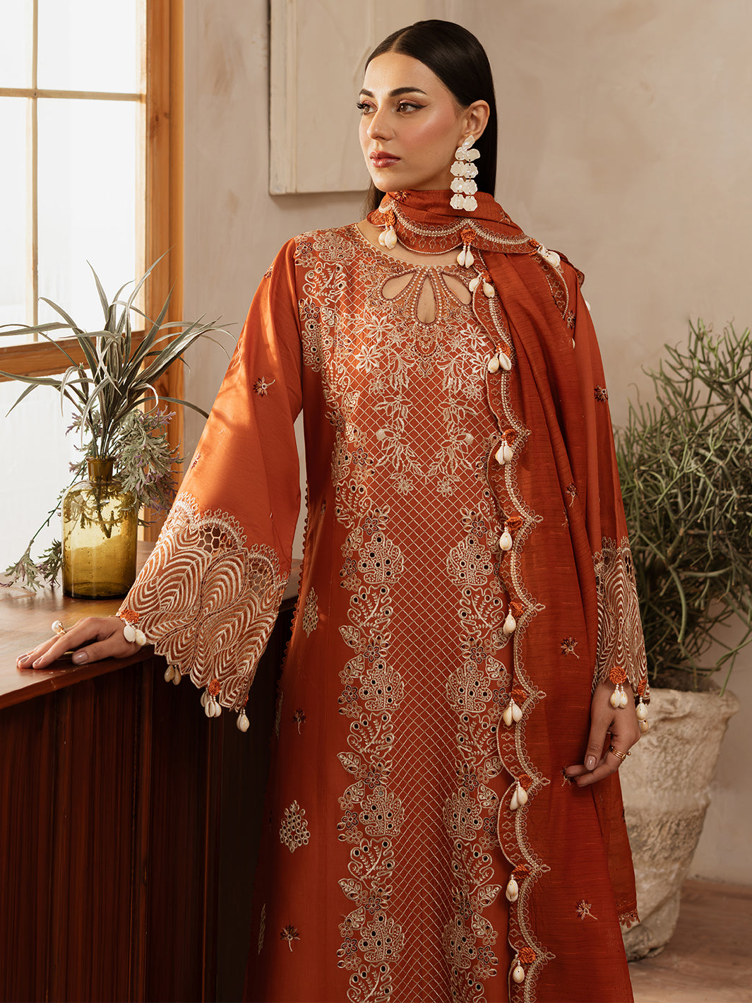 Mahnur | Florence Luxury Lawn 25 | ZIMAL by Mahnur - Designer Dress - Type: Ladies Clothes - Available at Libayah - 100% Original